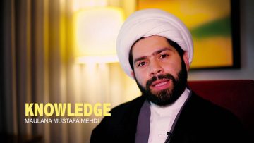 Knowledge – Maulana Mustafa Mehdi