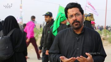 The Walk to Imam Mahdi’s Arrival (5) – Mukhtar Husain during walk